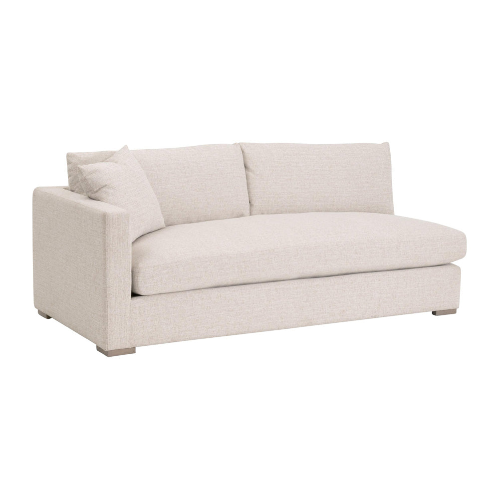 Essentials For Living - Stitch & Hand - Dining & Bedroom Newport Outdoor Modular 2-Seat Left Track Arm Sofa - 6730-2S1LA.LSSND view 2