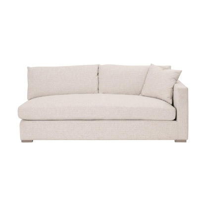 Essentials For Living - Stitch & Hand - Dining & Bedroom Newport Outdoor Modular 2-Seat Right Track Arm Sofa - 6730-2S1RA.LSSND view 1