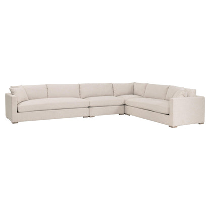 Essentials For Living - Stitch & Hand - Dining & Bedroom Newport Outdoor Modular 2-Seat Right Track Arm Sofa - 6730-2S1RA.LSSND view 5
