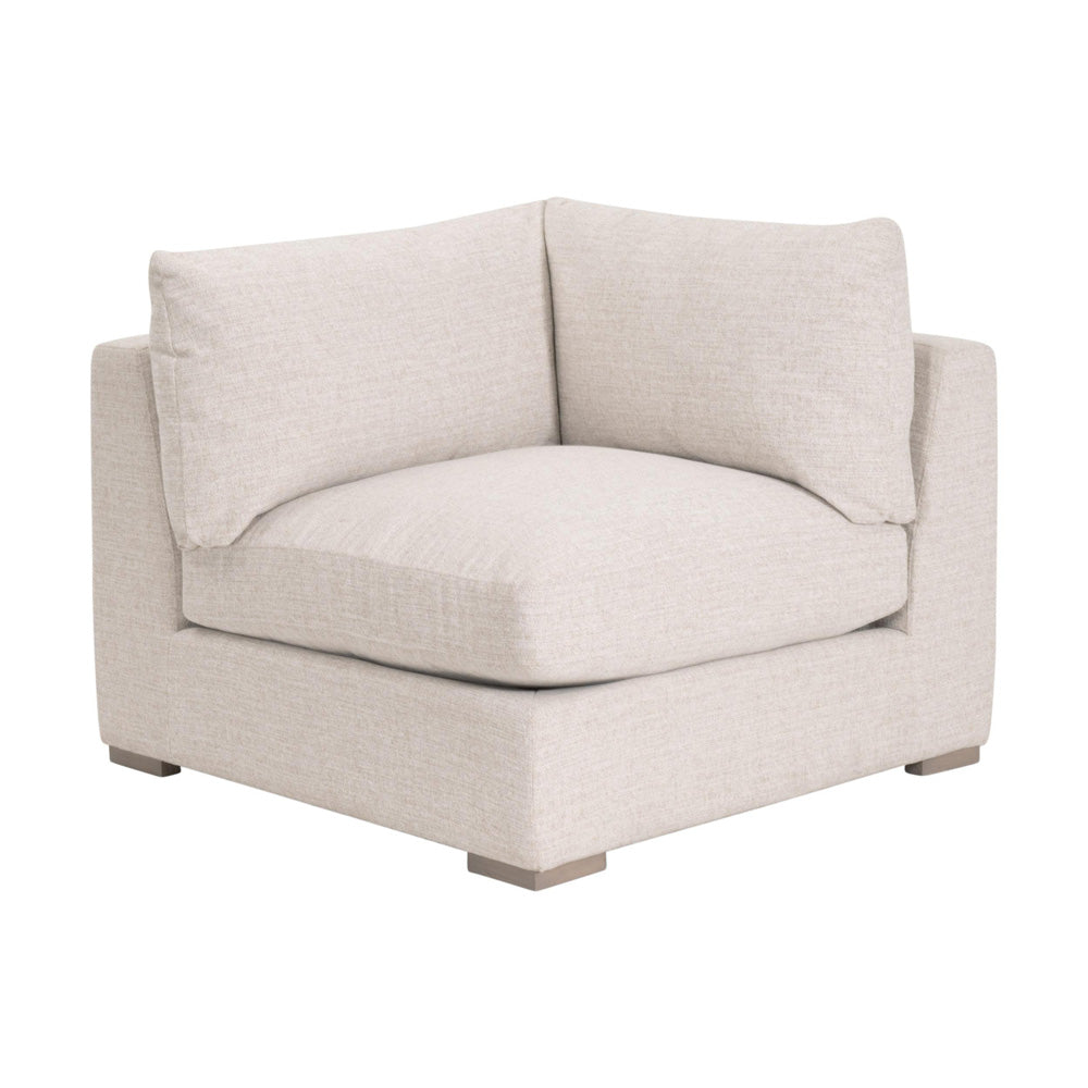 Essentials For Living - Stitch & Hand - Dining & Bedroom Newport Outdoor Modular Corner Chair - 6730-CRN.LSSND view 1