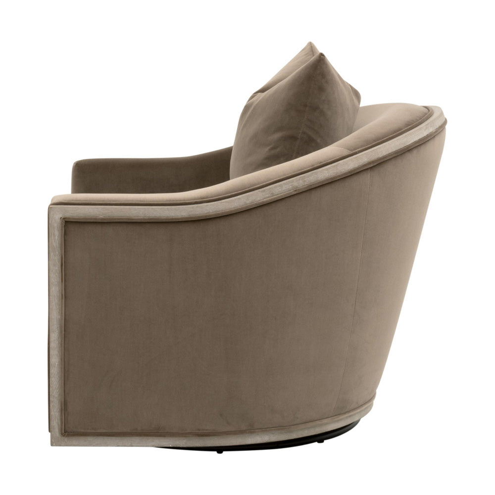 Essentials For Living - Stitch & Hand - Dining & Bedroom Paxton Swivel Club Chair - 6656.CAR/NG view 3