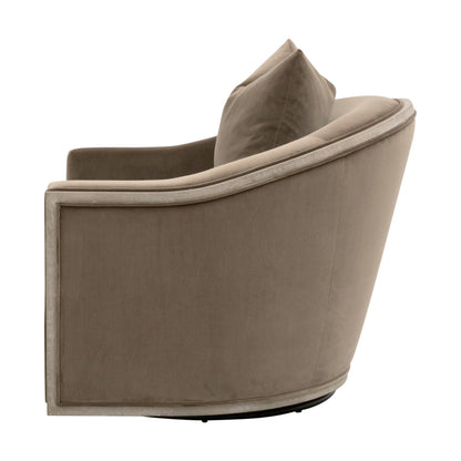 Essentials For Living - Stitch & Hand - Dining & Bedroom Paxton Swivel Club Chair - 6656.CAR/NG view 3