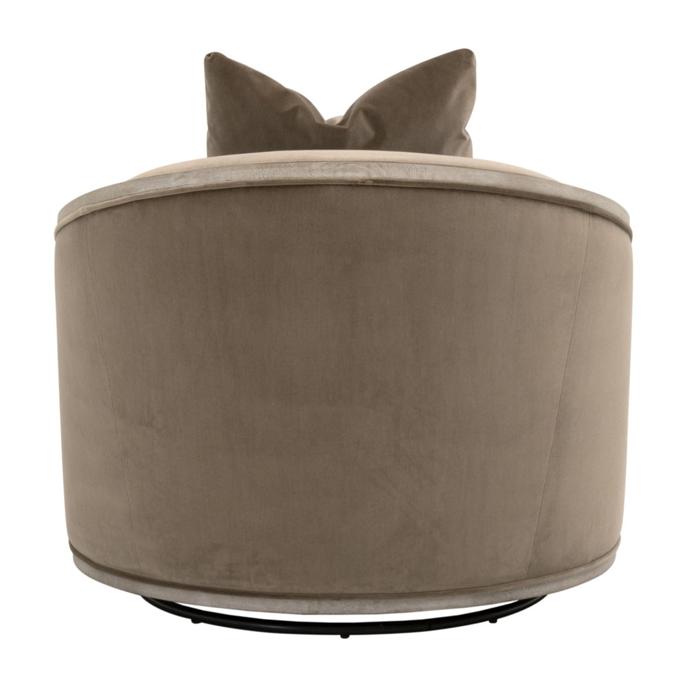 Essentials For Living - Stitch & Hand - Dining & Bedroom Paxton Swivel Club Chair - 6656.CAR/NG view 5