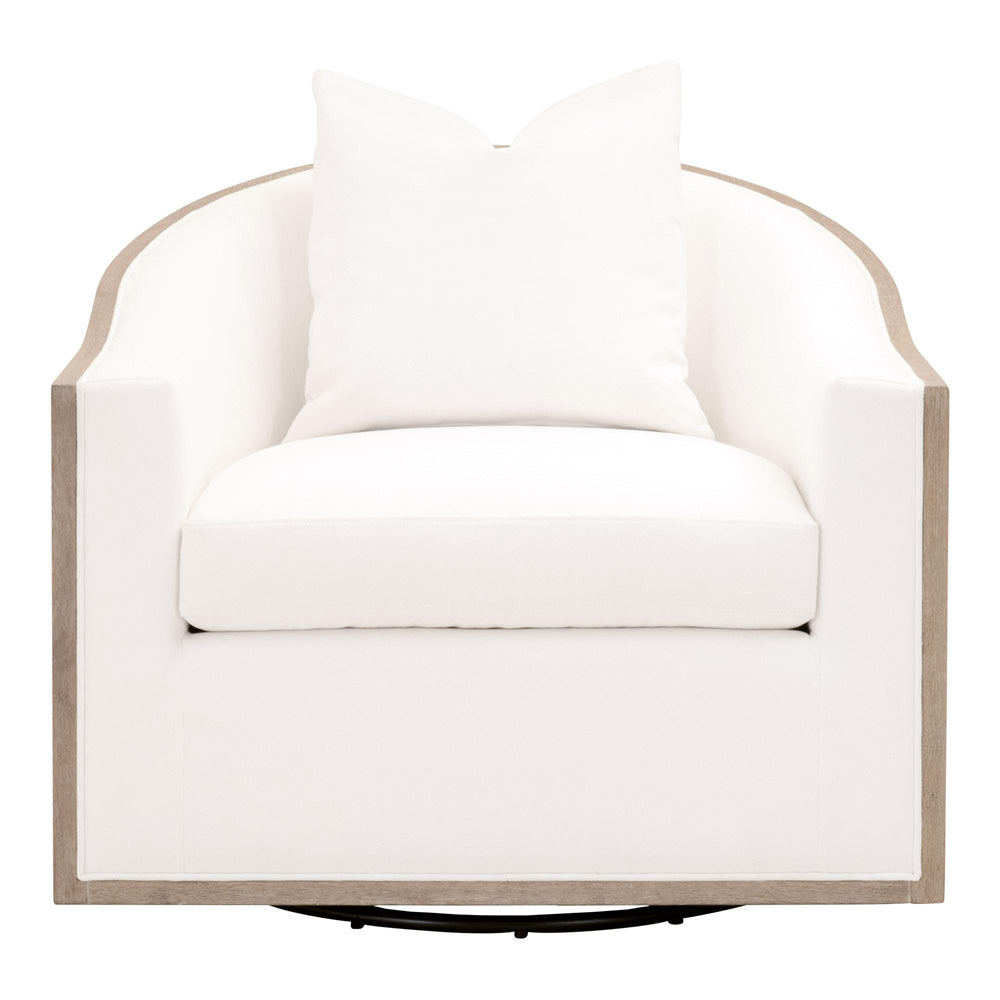 Essentials For Living - Stitch & Hand - Dining & Bedroom Paxton Swivel Club Chair - 6656.LPPRL/NG view 1