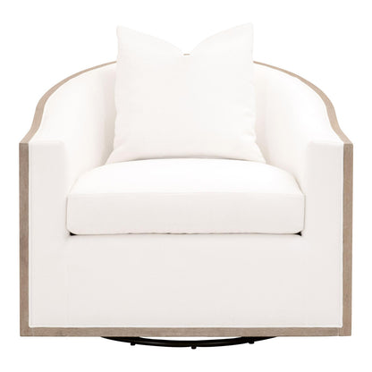 Essentials For Living - Stitch & Hand - Dining & Bedroom Paxton Swivel Club Chair - 6656.LPPRL/NG view 1