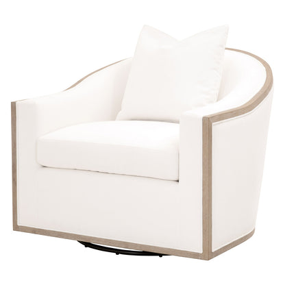 Essentials For Living - Stitch & Hand - Dining & Bedroom Paxton Swivel Club Chair - 6656.LPPRL/NG view 2