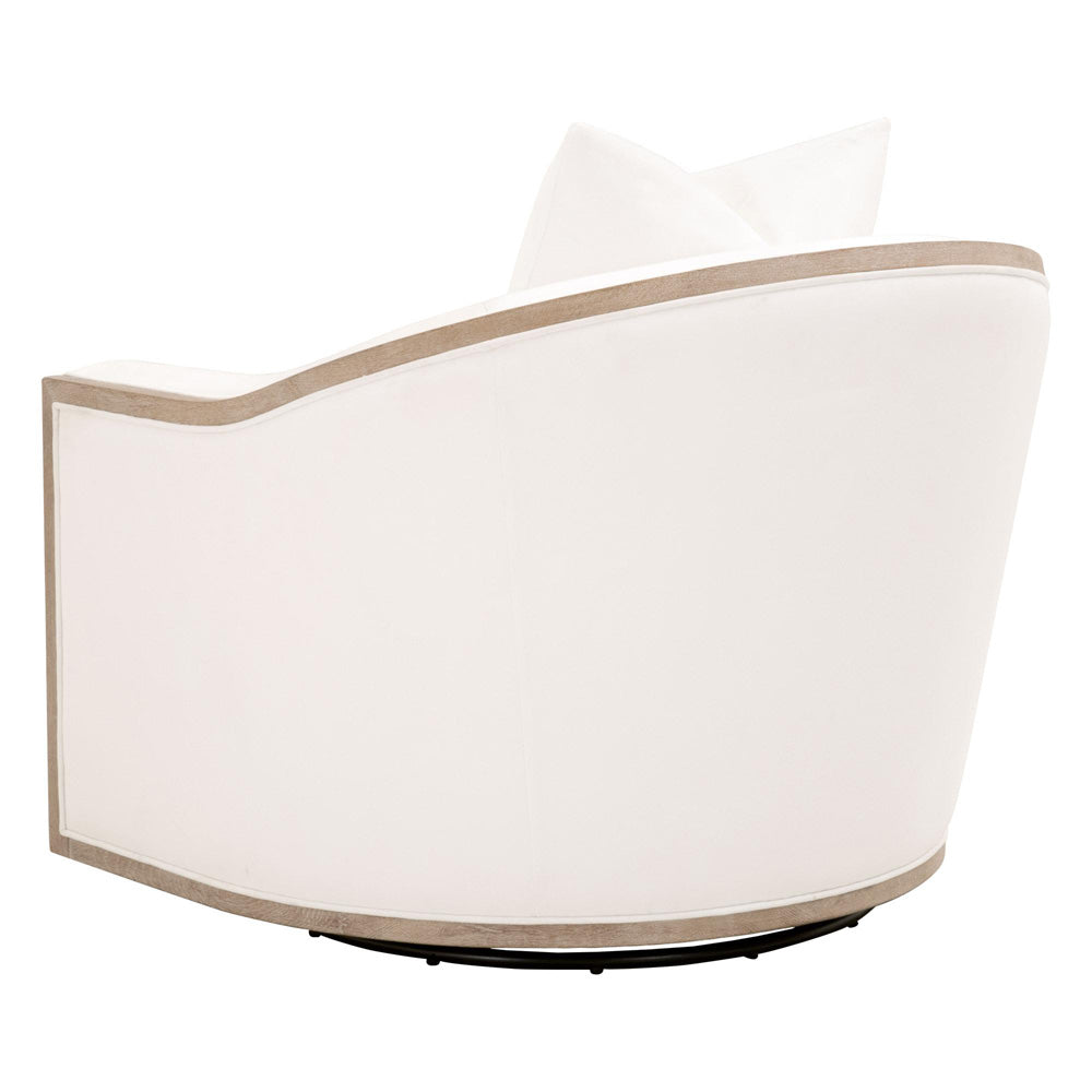 Essentials For Living - Stitch & Hand - Dining & Bedroom Paxton Swivel Club Chair - 6656.LPPRL/NG view 4