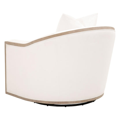 Essentials For Living - Stitch & Hand - Dining & Bedroom Paxton Swivel Club Chair - 6656.LPPRL/NG view 4