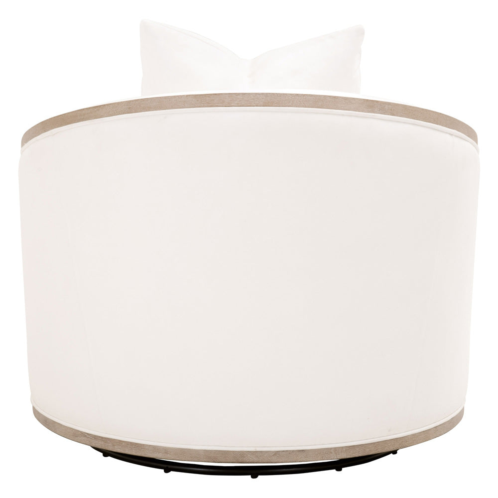 Essentials For Living - Stitch & Hand - Dining & Bedroom Paxton Swivel Club Chair - 6656.LPPRL/NG view 5