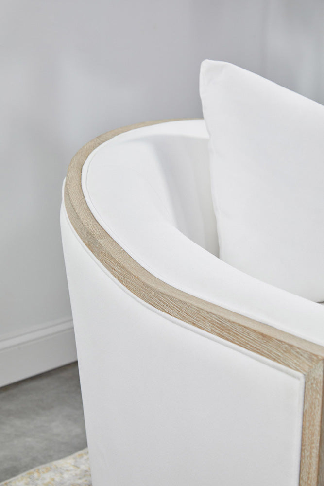 Essentials For Living - Stitch & Hand - Dining & Bedroom Paxton Swivel Club Chair - 6656.LPPRL/NG view 12