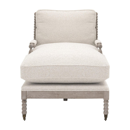 Essentials For Living - Stitch & Hand - Dining & Bedroom Rouleau Chaise Lounge - 6647.LGLIN/NG view 2
