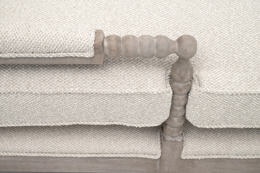 Essentials For Living - Stitch & Hand - Dining & Bedroom Rouleau Chaise Lounge - 6647.LGLIN/NG view 7