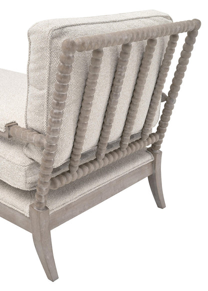 Essentials For Living - Stitch & Hand - Dining & Bedroom Rouleau Chaise Lounge - 6647.LGLIN/NG view 8