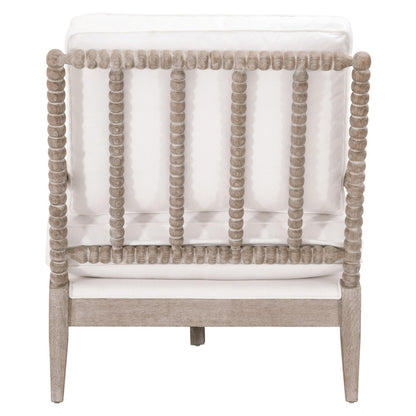 Essentials For Living - Stitch & Hand - Dining & Bedroom Rouleau Chaise Lounge - 6647.LPPRL/NG view 5