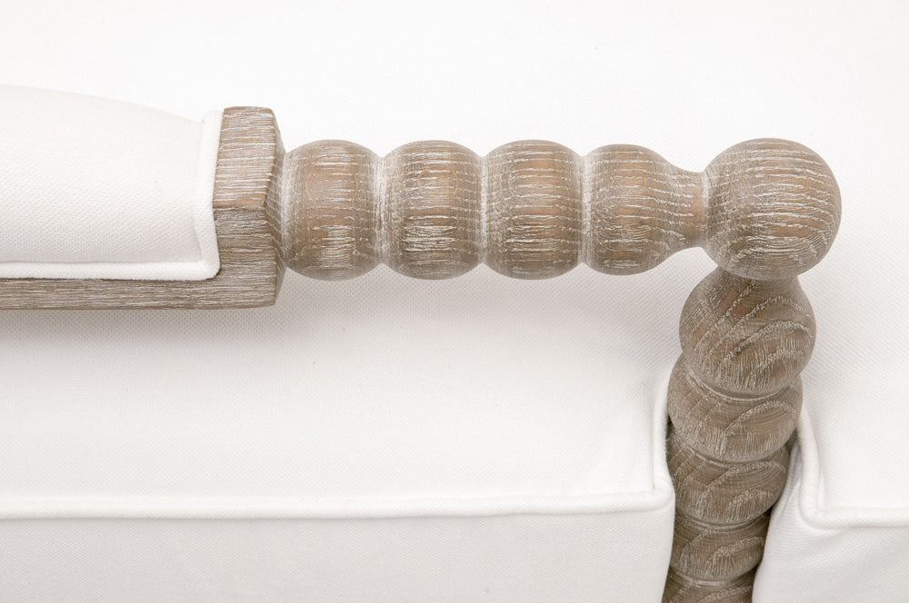 Essentials For Living - Stitch & Hand - Dining & Bedroom Rouleau Chaise Lounge - 6647.LPPRL/NG view 8