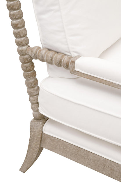 Essentials For Living - Stitch & Hand - Dining & Bedroom Rouleau Chaise Lounge - 6647.LPPRL/NG view 9