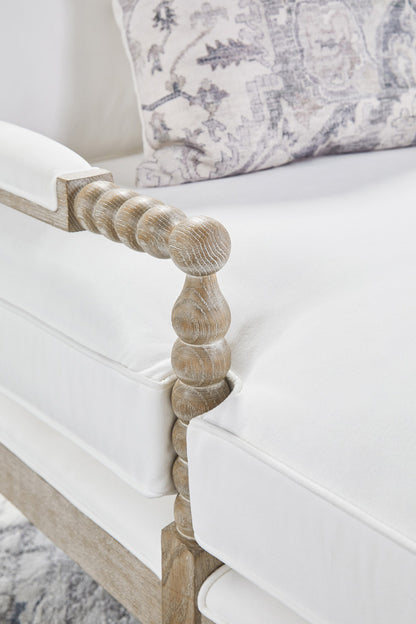 Essentials For Living - Stitch & Hand - Dining & Bedroom Rouleau Chaise Lounge - 6647.LPPRL/NG view 11