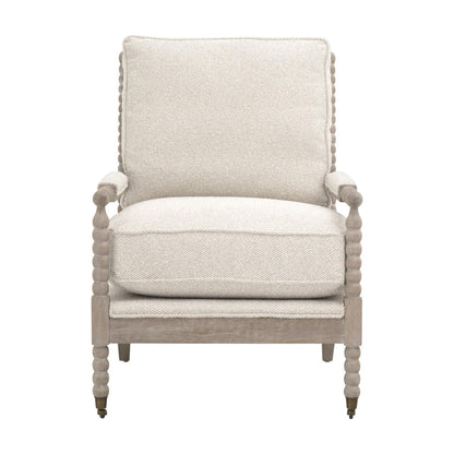 Essentials For Living - Stitch & Hand - Dining & Bedroom Rouleau Club Chair - 6648.LGLIN/NG view 1