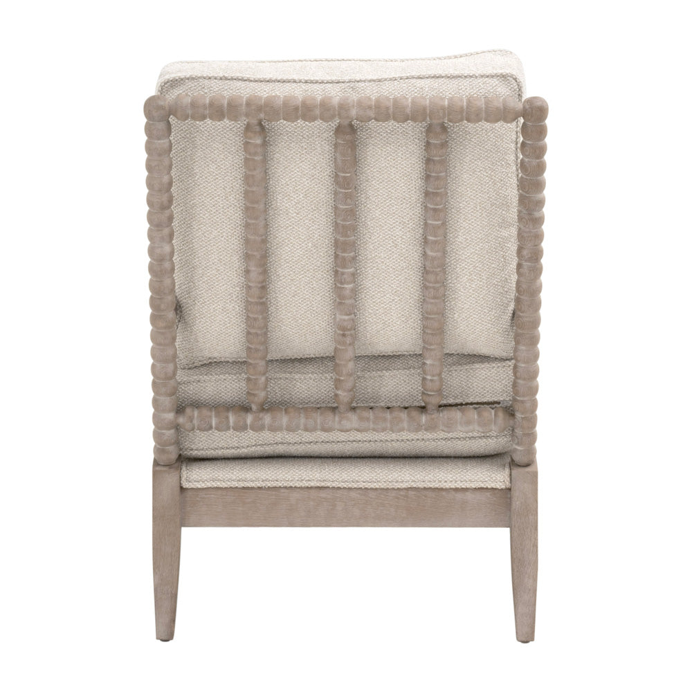 Essentials For Living - Stitch & Hand - Dining & Bedroom Rouleau Club Chair - 6648.LGLIN/NG view 5