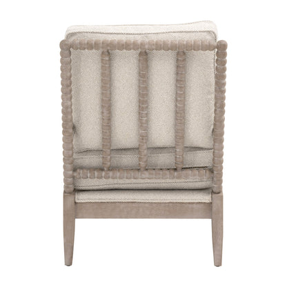 Essentials For Living - Stitch & Hand - Dining & Bedroom Rouleau Club Chair - 6648.LGLIN/NG view 5