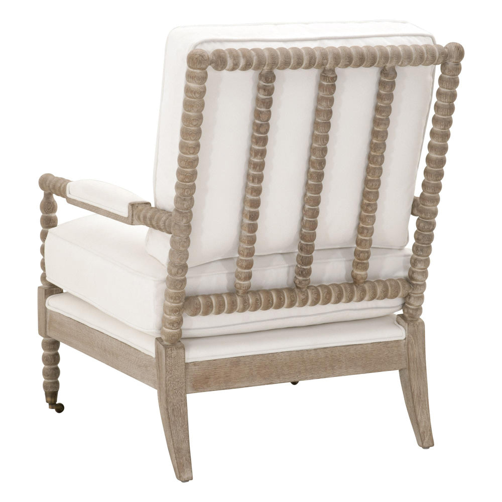 Essentials For Living - Stitch & Hand - Dining & Bedroom Rouleau Club Chair - 6648.LPPRL/NG view 4