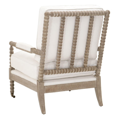 Essentials For Living - Stitch & Hand - Dining & Bedroom Rouleau Club Chair - 6648.LPPRL/NG view 4