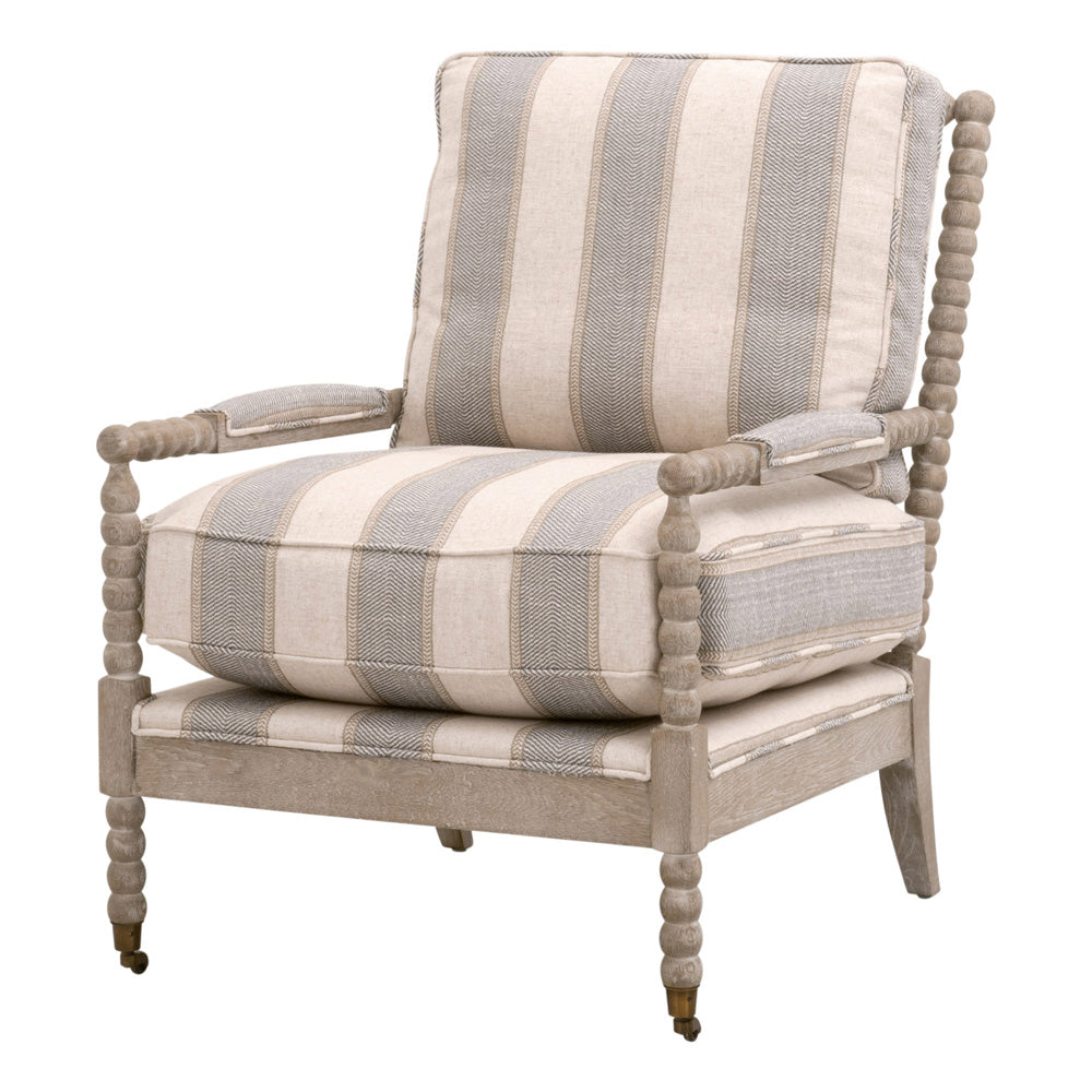 Essentials For Living - Stitch & Hand - Dining & Bedroom Rouleau Club Chair - 6648.SPEW/NG view 2