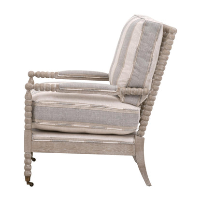 Essentials For Living - Stitch & Hand - Dining & Bedroom Rouleau Club Chair - 6648.SPEW/NG view 3
