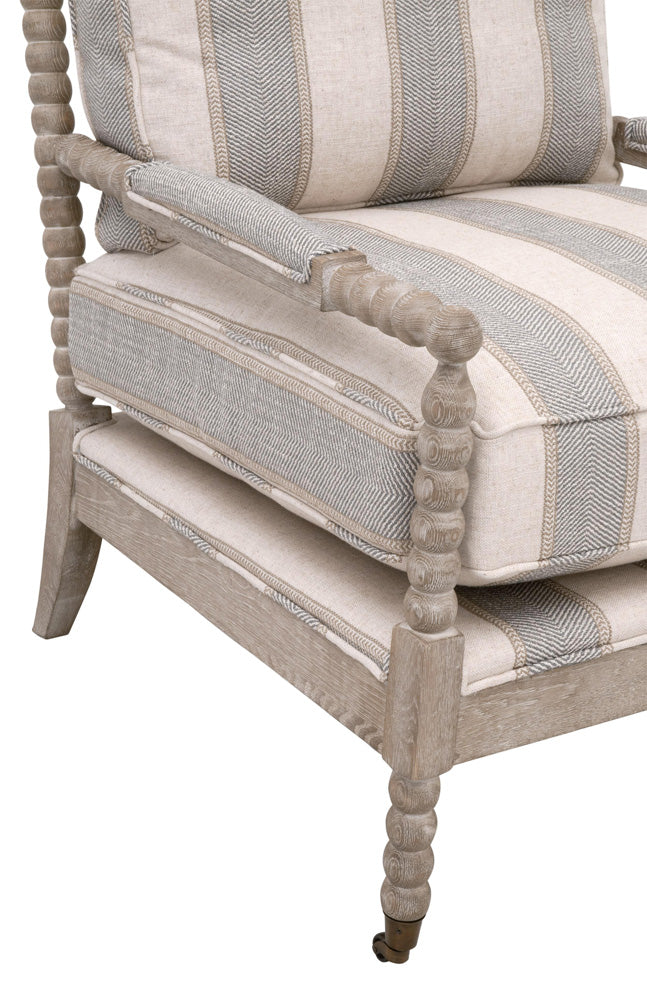 Essentials For Living - Stitch & Hand - Dining & Bedroom Rouleau Club Chair - 6648.SPEW/NG view 8