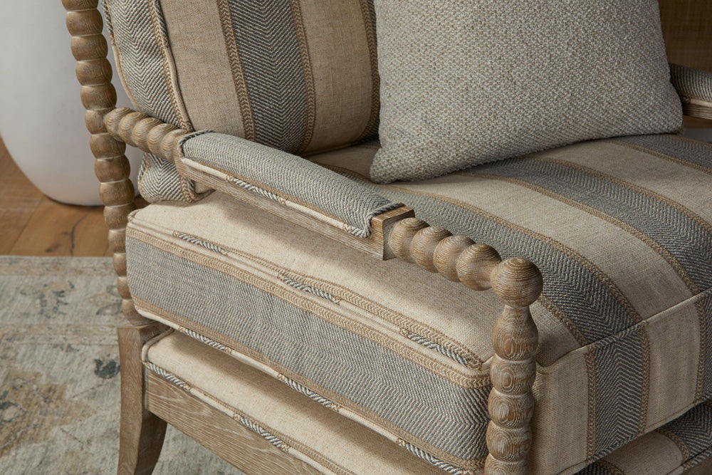 Essentials For Living - Stitch & Hand - Dining & Bedroom Rouleau Club Chair - 6648.SPEW/NG view 10