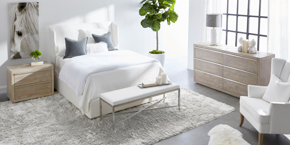 Essentials For Living - Stitch & Hand - Dining & Bedroom Stewart Queen Bed - 7126-1.LPPRL/NG view 10