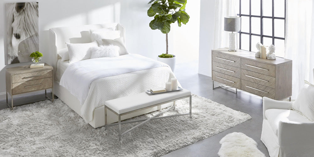 Essentials For Living - Stitch & Hand - Dining & Bedroom Stewart Standard King Bed - 7126-3.LPPRL/NG view 9
