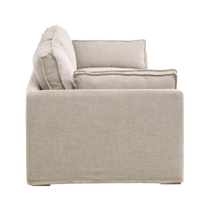 Essentials For Living - Stitch & Hand - Dining & Bedroom Thea Outdoor 90" Taper Arm Slipcover Sofa - 6726-3.ATWN view 3