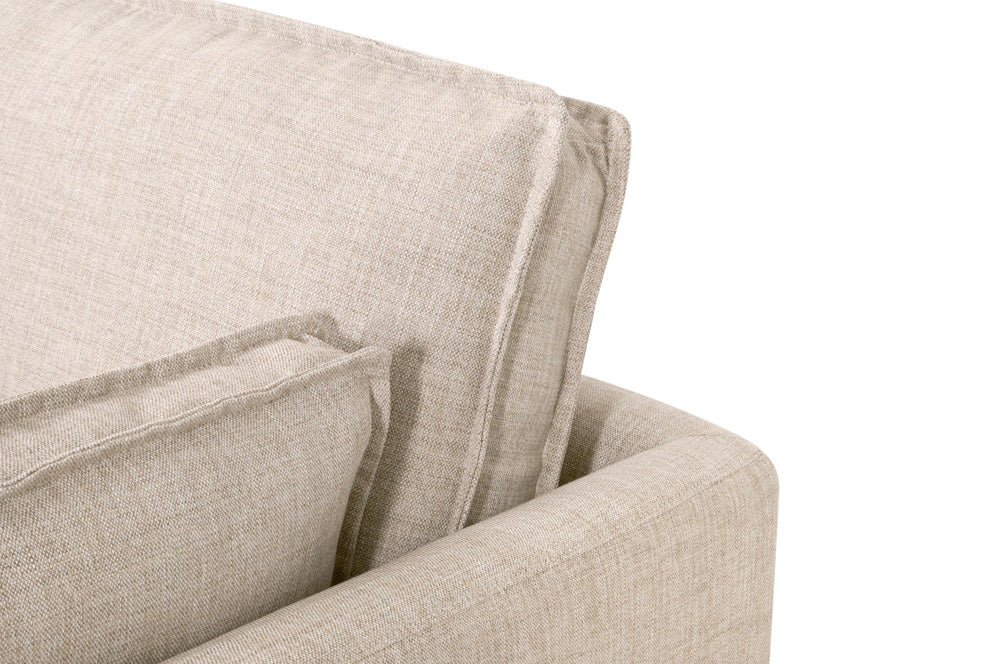Essentials For Living - Stitch & Hand - Dining & Bedroom Thea Outdoor 90" Taper Arm Slipcover Sofa - 6726-3.ATWN view 5