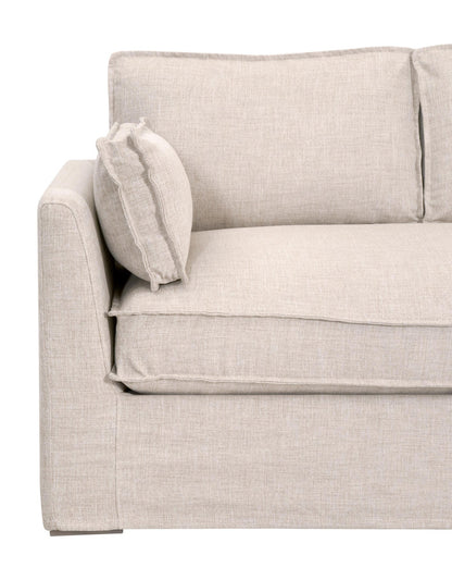 Essentials For Living - Stitch & Hand - Dining & Bedroom Thea Outdoor 90" Taper Arm Slipcover Sofa - 6726-3.ATWN view 6