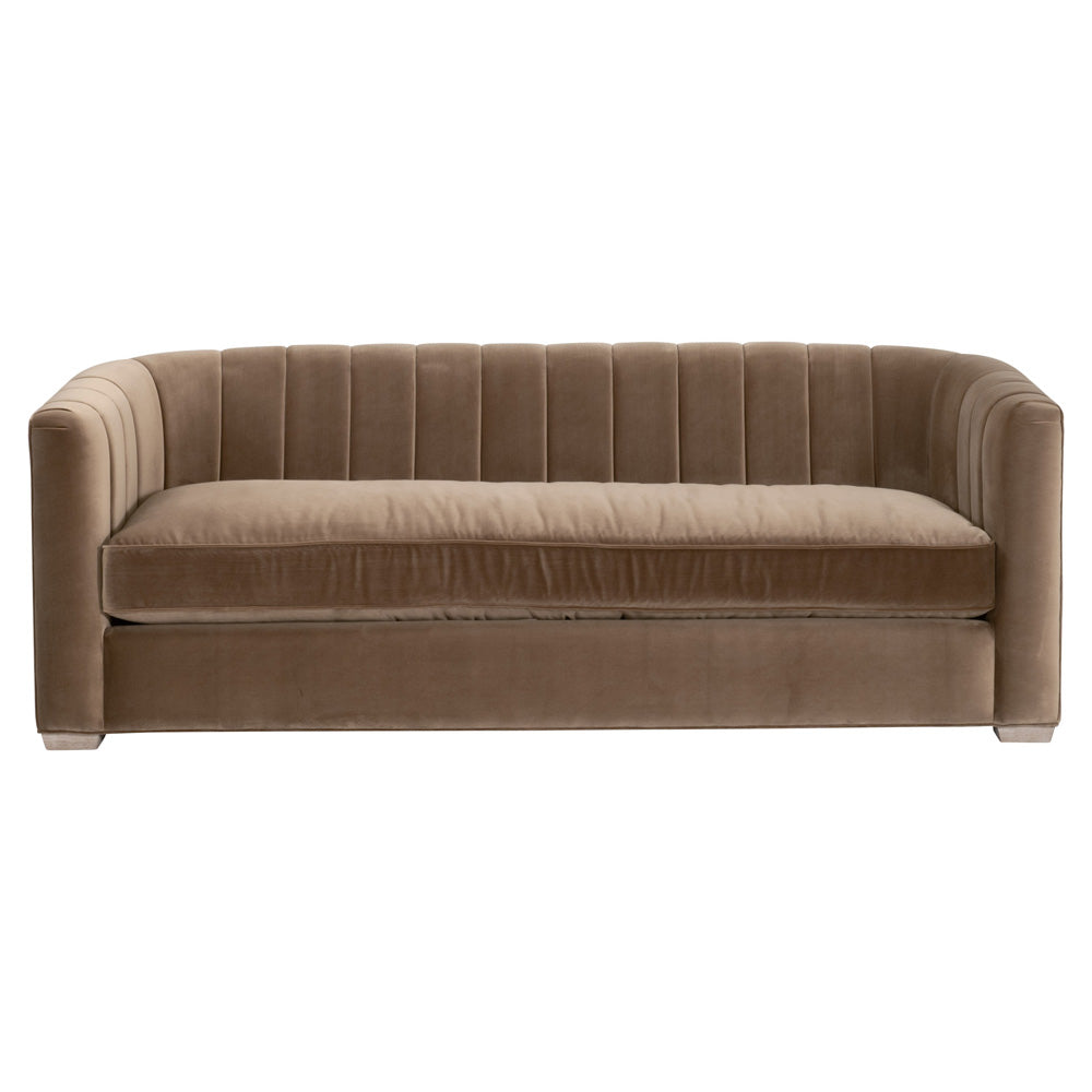 Essentials For Living - Stitch & Hand - Upholstery Bronx 87" Channel Back Sofa - 6615-3.CAR/NG view 1
