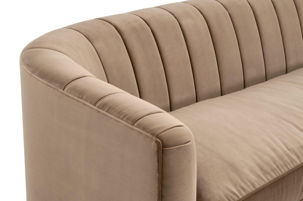 Essentials For Living - Stitch & Hand - Upholstery Bronx 87" Channel Back Sofa - 6615-3.CAR/NG view 4