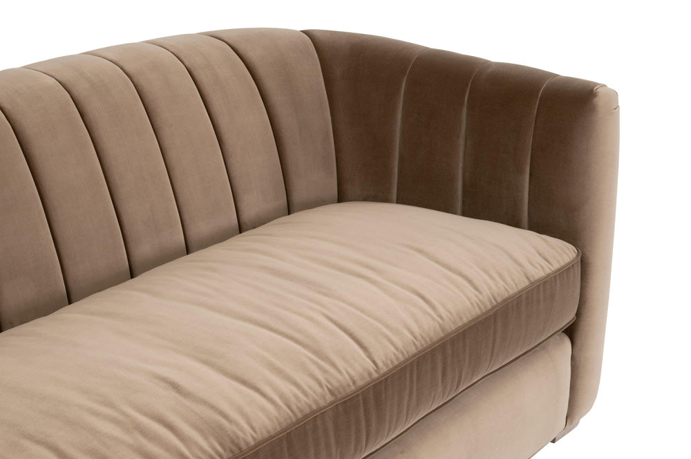Essentials For Living - Stitch & Hand - Upholstery Bronx 87" Channel Back Sofa - 6615-3.CAR/NG view 5
