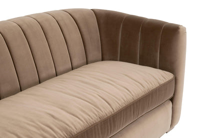 Essentials For Living - Stitch & Hand - Upholstery Bronx 87" Channel Back Sofa - 6615-3.CAR/NG view 5