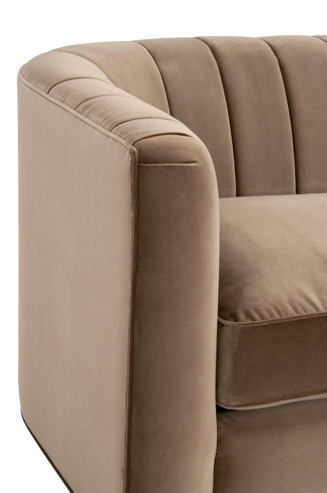 Essentials For Living - Stitch & Hand - Upholstery Bronx 87" Channel Back Sofa - 6615-3.CAR/NG view 6