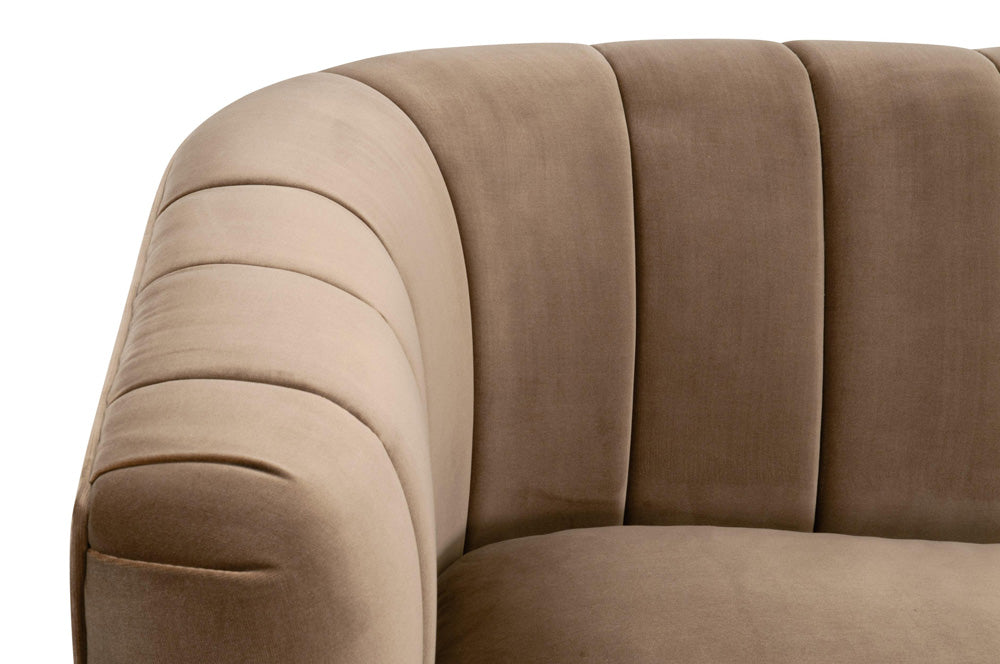 Essentials For Living - Stitch & Hand - Upholstery Bronx 87" Channel Back Sofa - 6615-3.CAR/NG view 8