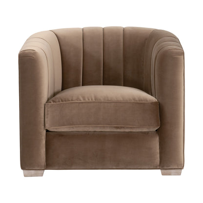 Essentials For Living - Stitch & Hand - Upholstery Bronx Channel Back Sofa Chair - 6615-1.CAR/NG view 1