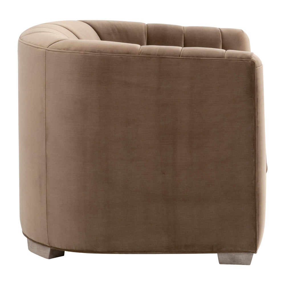 Essentials For Living - Stitch & Hand - Upholstery Bronx Channel Back Sofa Chair - 6615-1.CAR/NG view 3