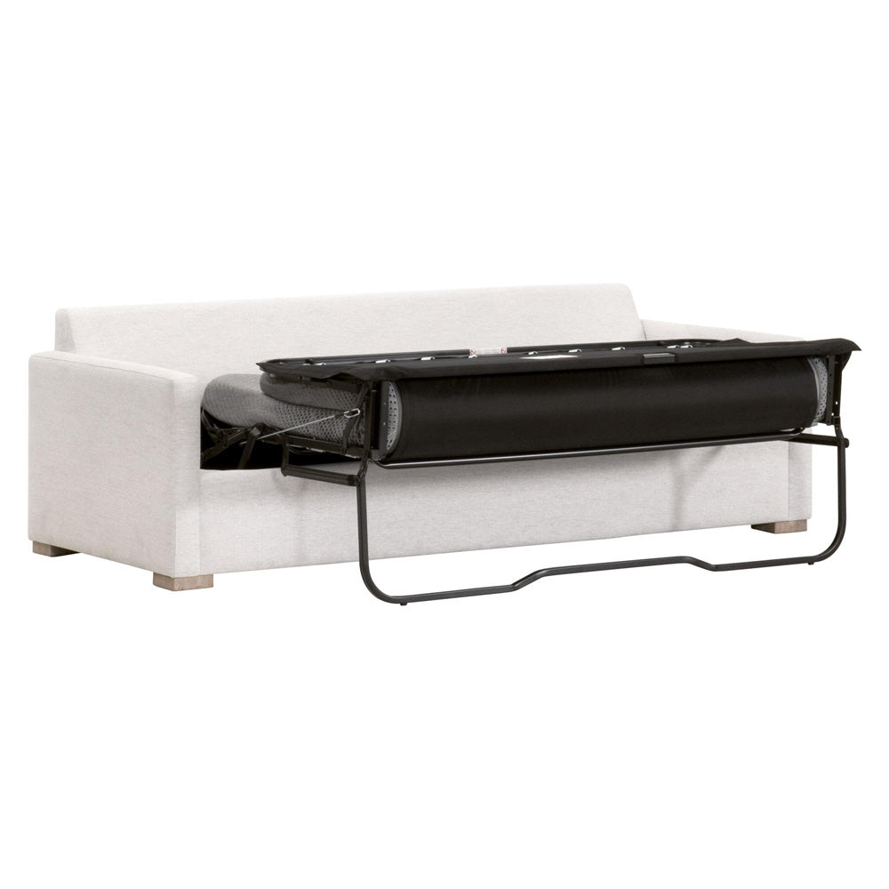 Essentials For Living - Stitch & Hand - Upholstery Clara 86" Slim Arm Queen Sleeper Sofa - 6620-3S.STO-BSK/NG view 7