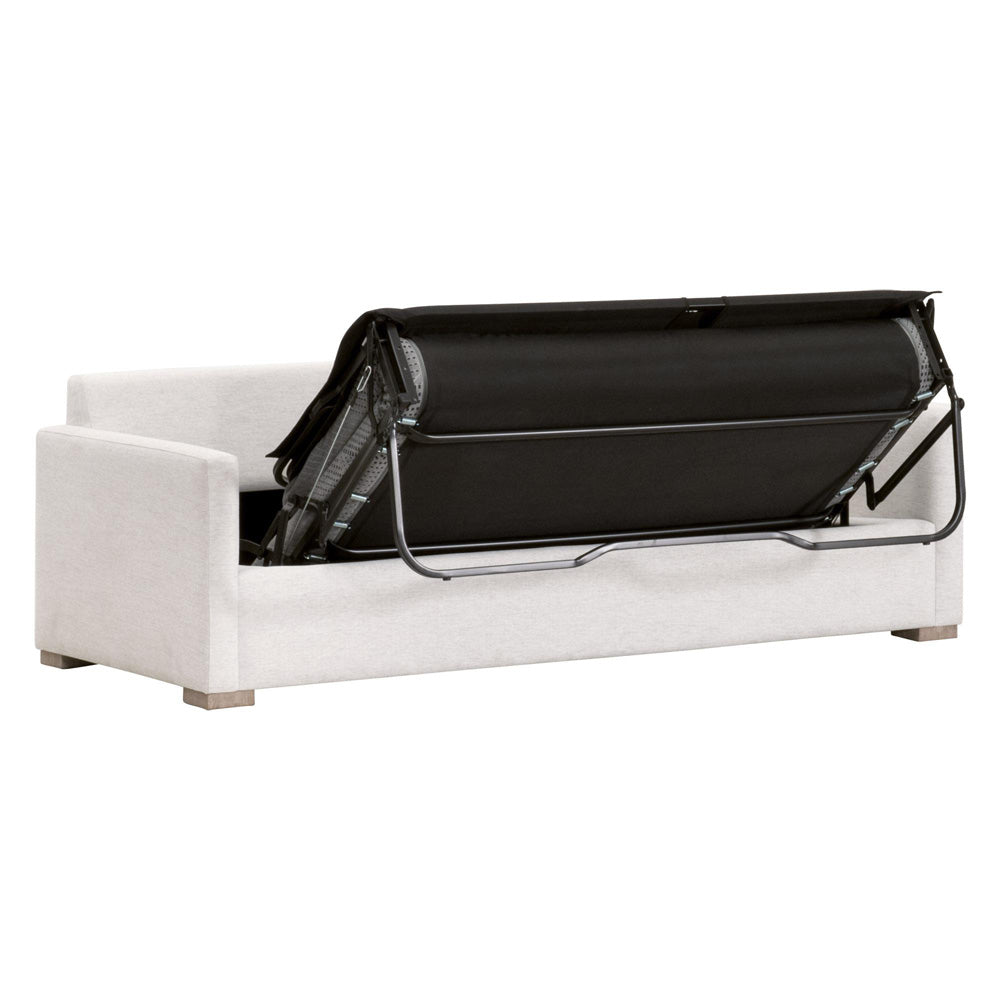 Essentials For Living - Stitch & Hand - Upholstery Clara 86" Slim Arm Queen Sleeper Sofa - 6620-3S.STO-BSK/NG view 8