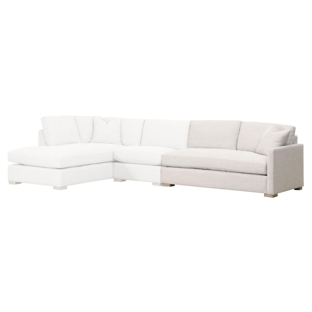 Essentials For Living - Stitch & Hand - Upholstery Clara Modular 2-Seat Right Slim Arm Sofa - 6620-2S1RA.STOBSK/NG view 6