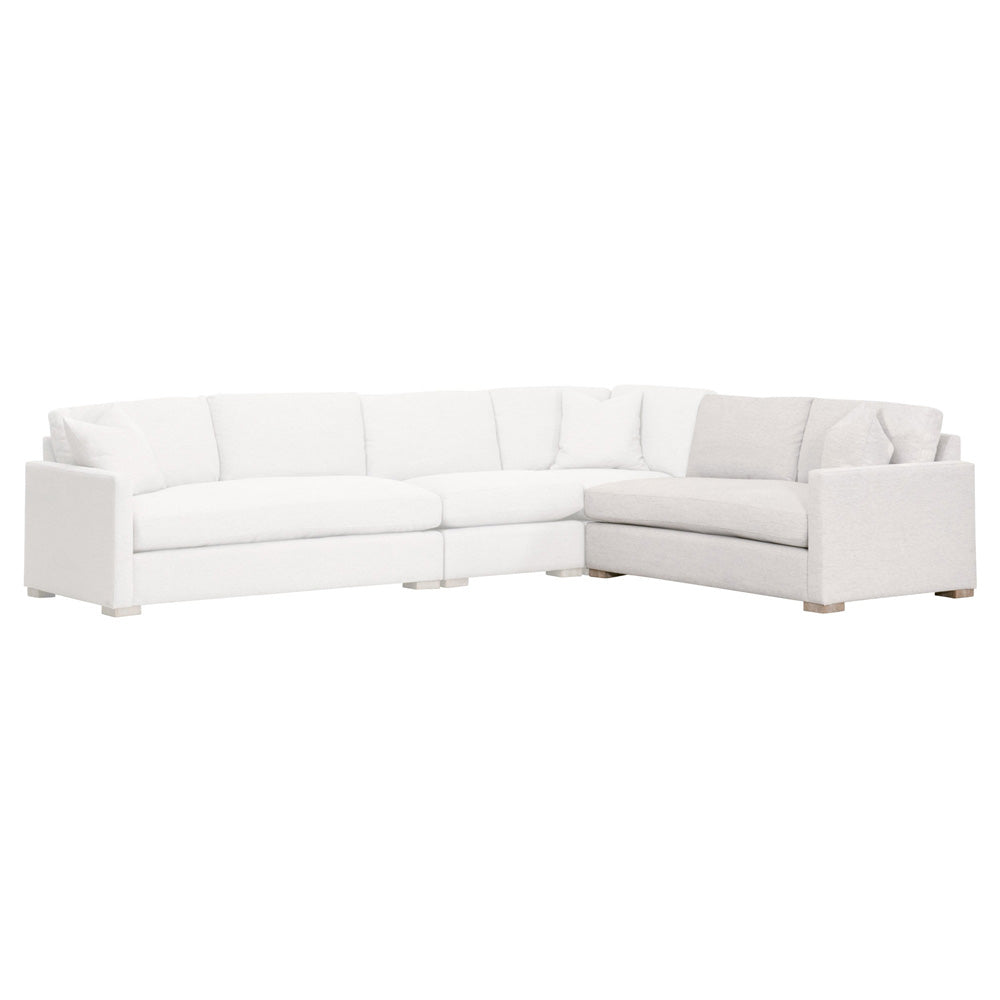 Essentials For Living - Stitch & Hand - Upholstery Clara Modular 2-Seat Right Slim Arm Sofa - 6620-2S1RA.STOBSK/NG view 10