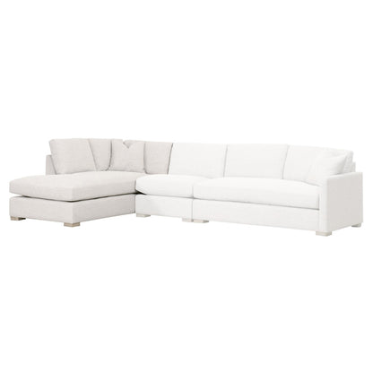 Essentials For Living - Stitch & Hand - Upholstery Clara Modular Left-Facing Chaise - 6620-LCHS.STOBSK/NG view 6