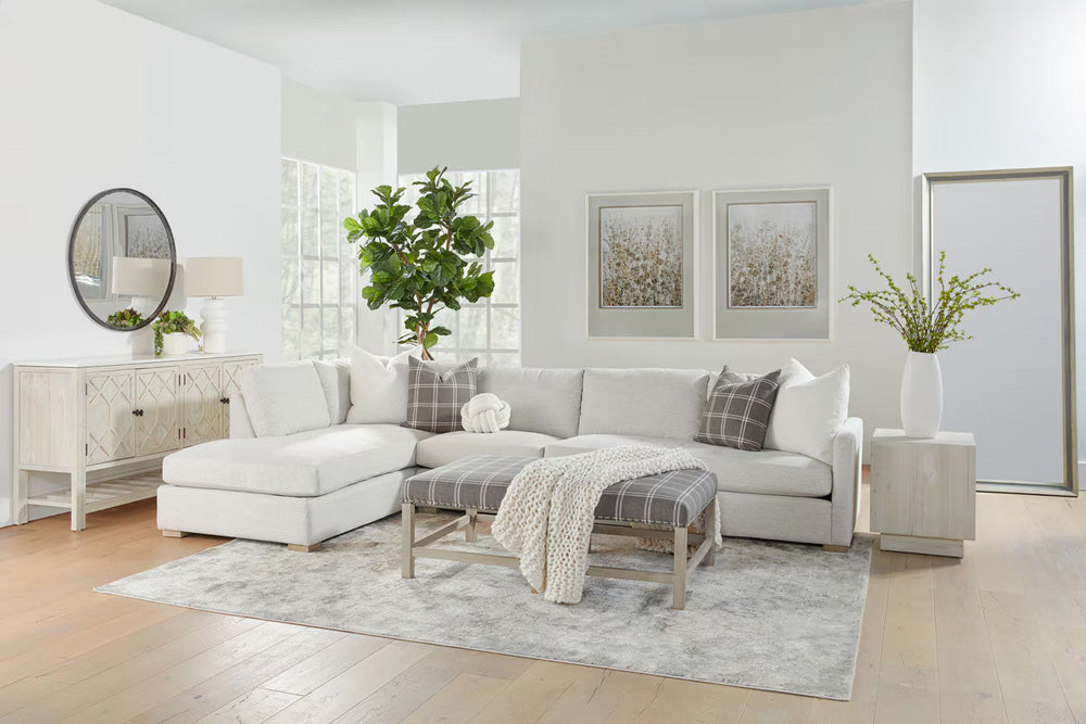 Essentials For Living - Stitch & Hand - Upholstery Clara Modular Left-Facing Chaise - 6620-LCHS.STOBSK/NG view 10