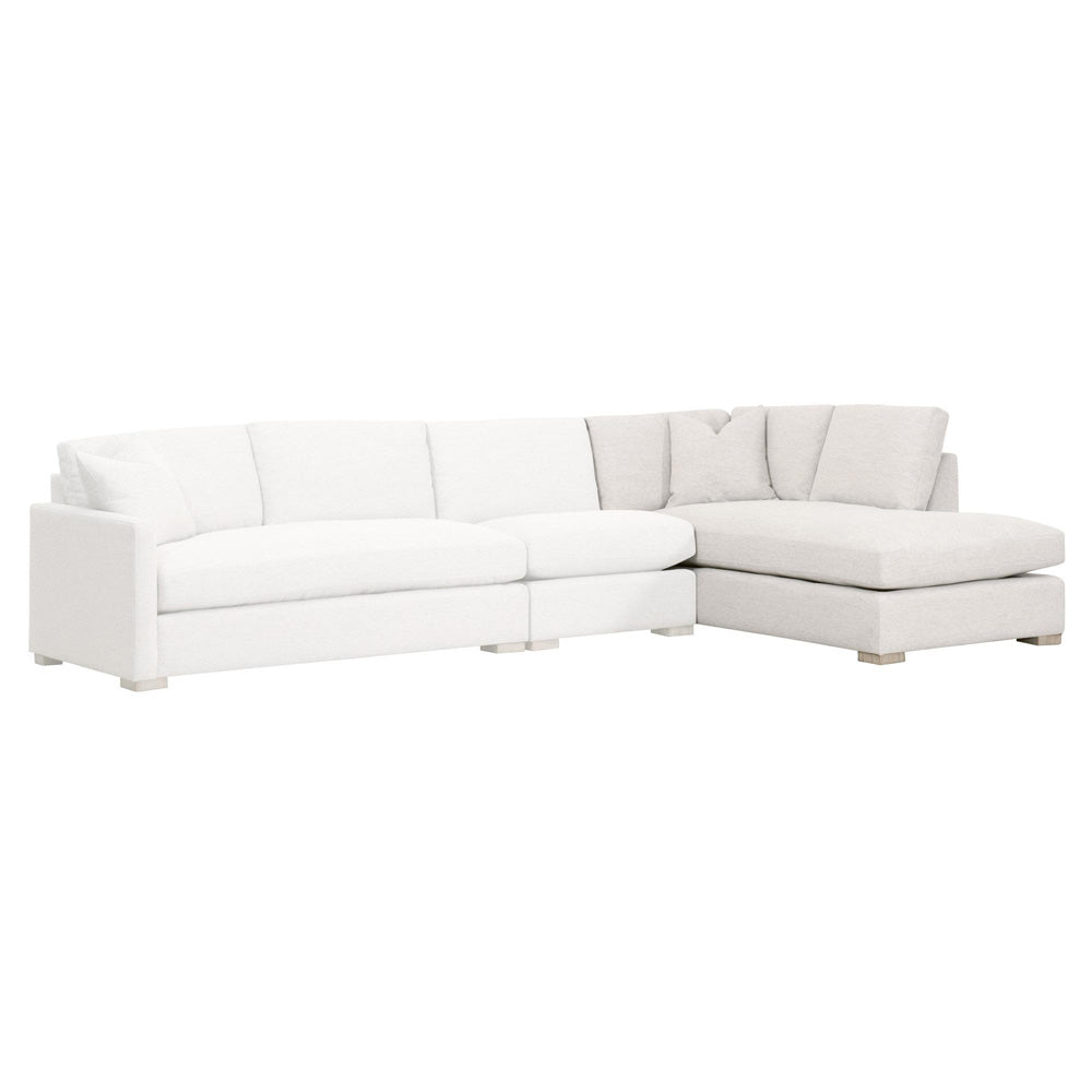 Essentials For Living - Stitch & Hand - Upholstery Clara Modular Right-Facing Chaise - 6620-RCHS.STOBSK/NG view 6